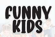 Funny Kids | Script Font, a Script Font by Scratchones (Thumbnail 1 of 8)