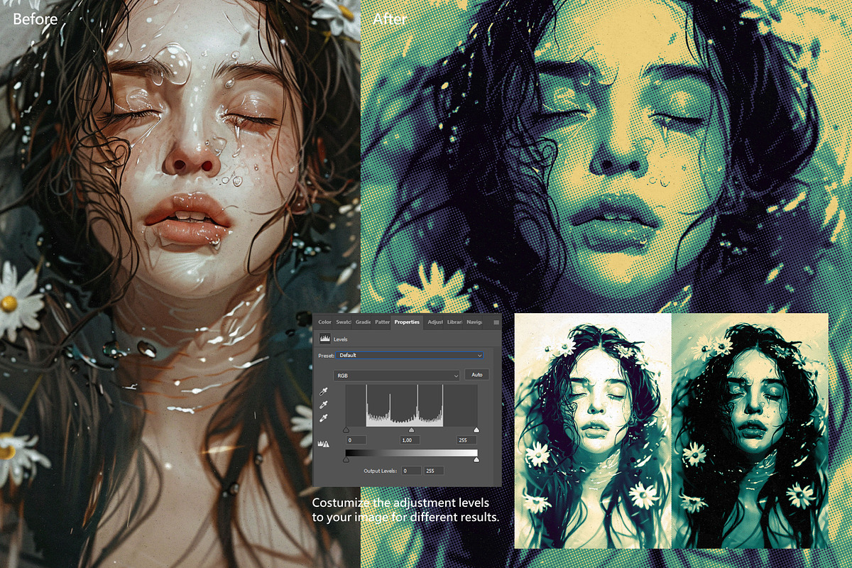 Gradient Halftone Photoshop Action, an Action Add-On by Alternate Studio (Photo 3 of 5)