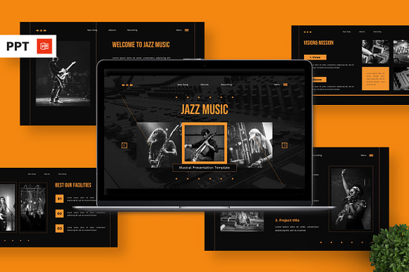 Jazz Music - Musical Powerpoint preview 5