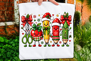 Cute Christmas Teacher Supplies PNG, a Seasonal Illustration by Rose Art (Thumbnail 1 of 4)