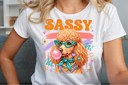 Sassy Retro Poodle Dog PNG, a Seasonal Illustration by Sublimation Artist (Thumbnail 5 of 9)