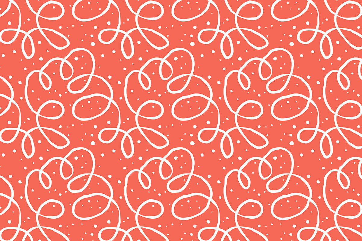 Festive Seamless Patterns Set, a Pattern Graphic by Curly_Pat (Photo 3 of 5)