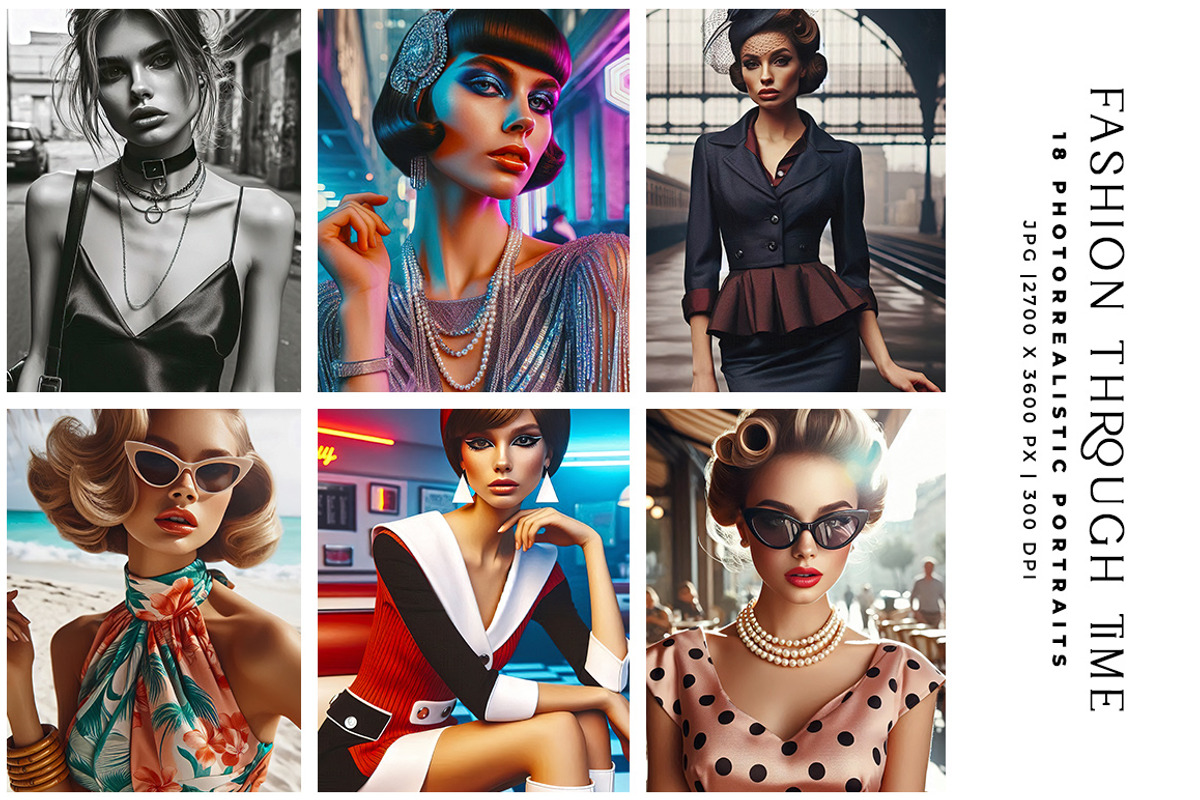 Fashion Through Time, a Beauty & Fashion Photo by Digital Art Creations (Photo 2 of 4)