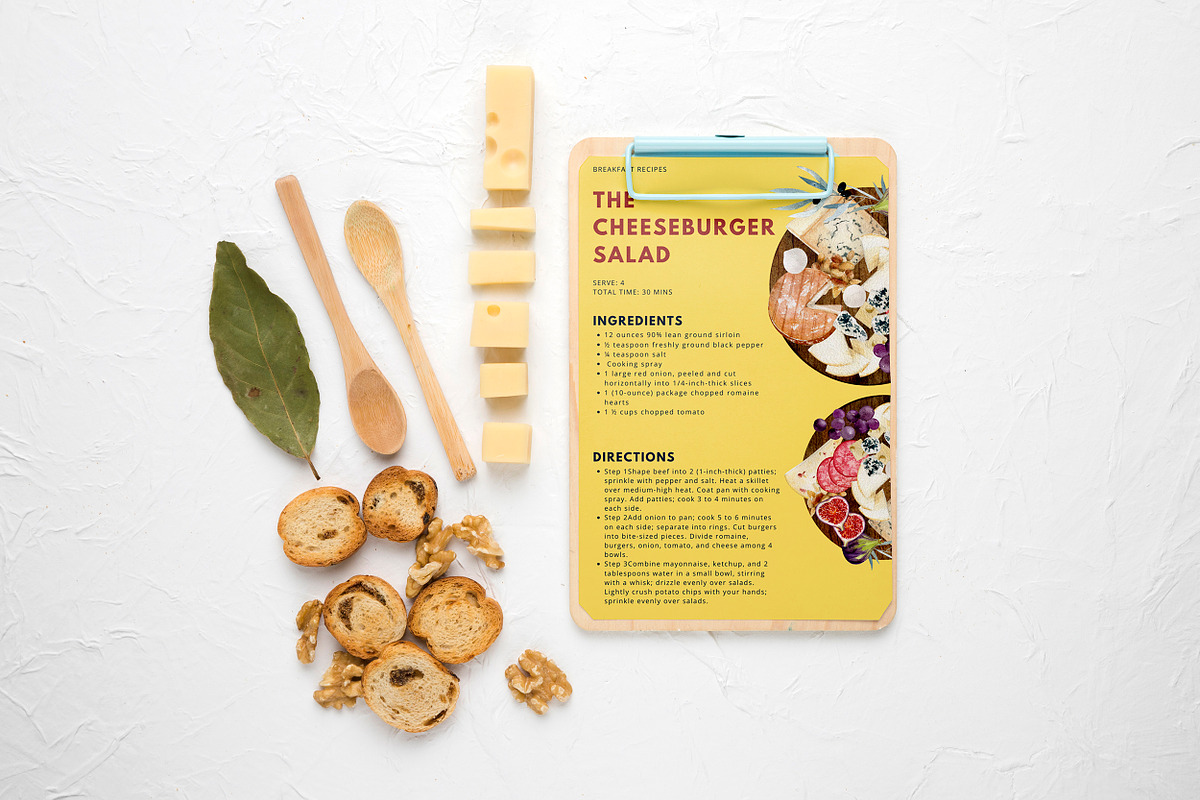 Watercolor Food Clipart, Cheese., a Food Illustration by NiKO (Photo 5 of 10)