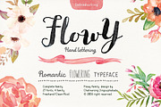 Flowy, a Script Font by Typesketchbook Foundry (Thumbnail 1 of 14)