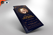 Funeral Program 23Art Deco Tri-Fold, a Brochure Template by SeraphimChris (Thumbnail 1 of 4)
