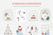 Christmas. Maps and cards creator, a Graphic by Murvin (Thumbnail 12 of 16)