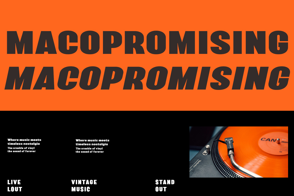 Camode, a Sans Serif Font by AnayaStudio (Photo 4 of 7)