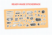 Scribbles Set Doodle Style, an Object Graphic by 35lab (Thumbnail 5 of 6)