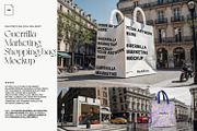 Guerrilla Marketing Shop Bag Mockup, a Mockup by ReAffirm (Thumbnail 1 of 10)