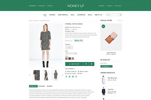 WomenUp Fashion Shopping Theme