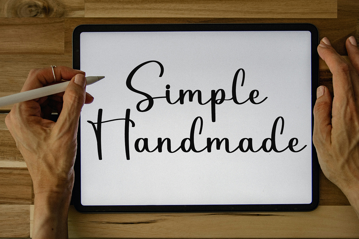 Baby Samantha, a Handwritten Font by InermediaSTUDIO (Photo 7 of 7)