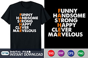 Father's Day SVG Bundle, an Object Graphic by FunnySVGCrafts (Thumbnail 5 of 17)