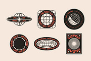Editable Logo Badge Builder Set, a Poster Template by softulka (Thumbnail 4 of 9)