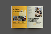 Yellow Modern Company Profile, a Brochure Template by Neermana (Thumbnail 5 of 11)