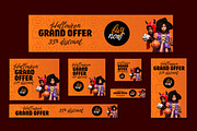 Halloween Web Banner Ads Template, an UI Kit Template by CreativeShaper (Thumbnail 4 of 4)