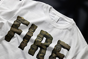 Camouflage Font, a Sans Serif Font by Handmadefont (Thumbnail 5 of 14)
