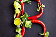 Food Alphabet Letters Collection, a Photo by Juliko1 (Thumbnail 9 of 20)