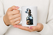 Whimsical Halloween Poison Potion, a Seasonal Illustration by Canvas Craft (Thumbnail 9 of 10)