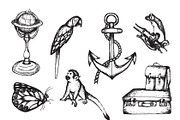 Tropical Expedition Collection, an Animal Illustration by Go Rogue (Thumbnail 2 of 3)