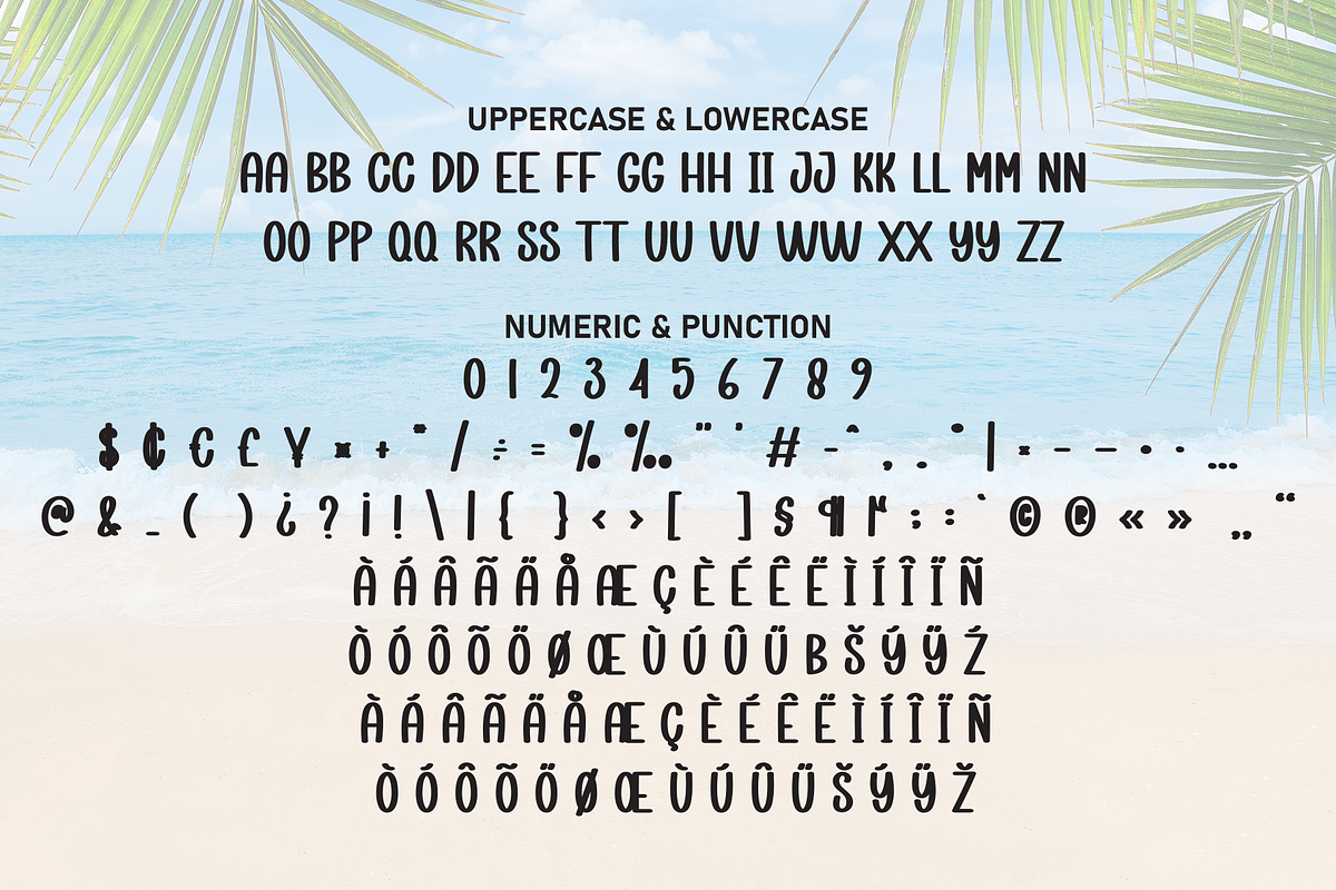 Hello Beach | Script Font, a Script Font by Scratchones (Photo 7 of 8)