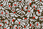 Retro Whimsy Daisy Flower, a Pattern Graphic by AAN Seamless Shop (Thumbnail 1 of 3)