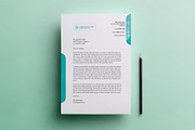 Corporate Letterhead with MS Word, a Stationery Template by GreenPixi (Thumbnail 8 of 11)