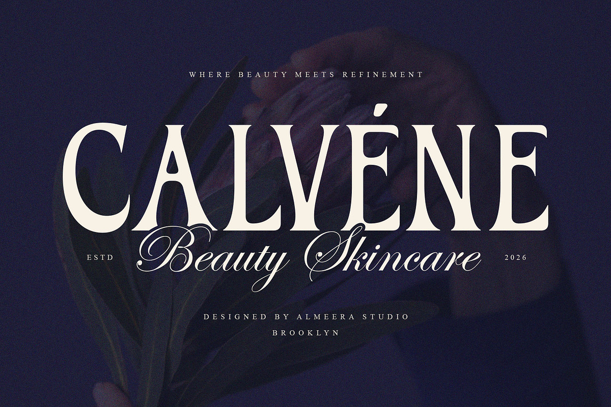 Omega – Serif Display Font, a Serif Font by Almeera Std (Photo 9 of 10)