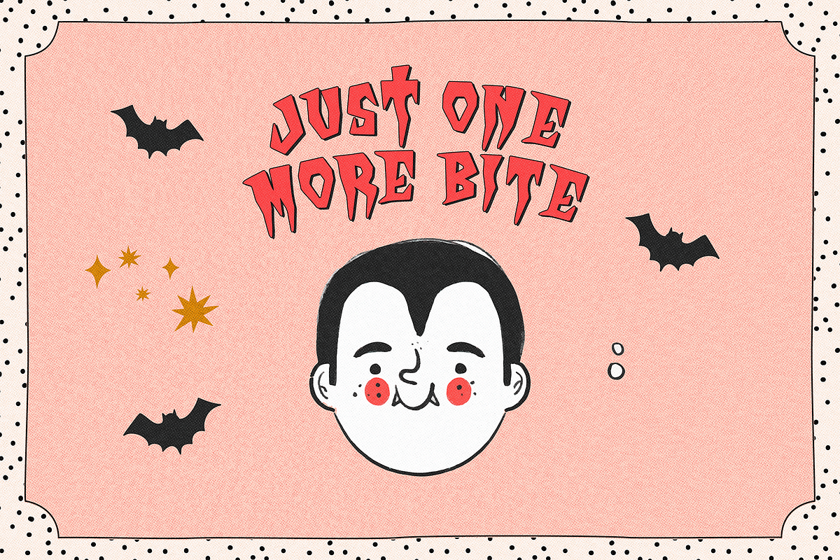 MOMSTER | FREAKY AND SPOOKY FONT, a Font by Maria Feliz Fonts (Photo 8 of 10)