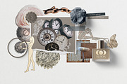 Rusty Fantasy. Line art & collage, an Object Graphic by AnMark (Thumbnail 3 of 10)