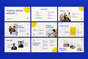 White Blue Company Profile PPT, a Presentation Template by graphicook (Thumbnail 2 of 5)