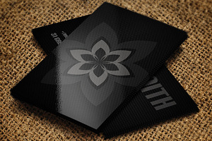 Carbon Fiber Business Card