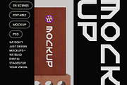 Brick Mockup, a Mockup by hiddemaru (Thumbnail 4 of 4)