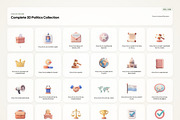 3D Politics, an Emoji Icon by River Visual (Thumbnail 2 of 5)