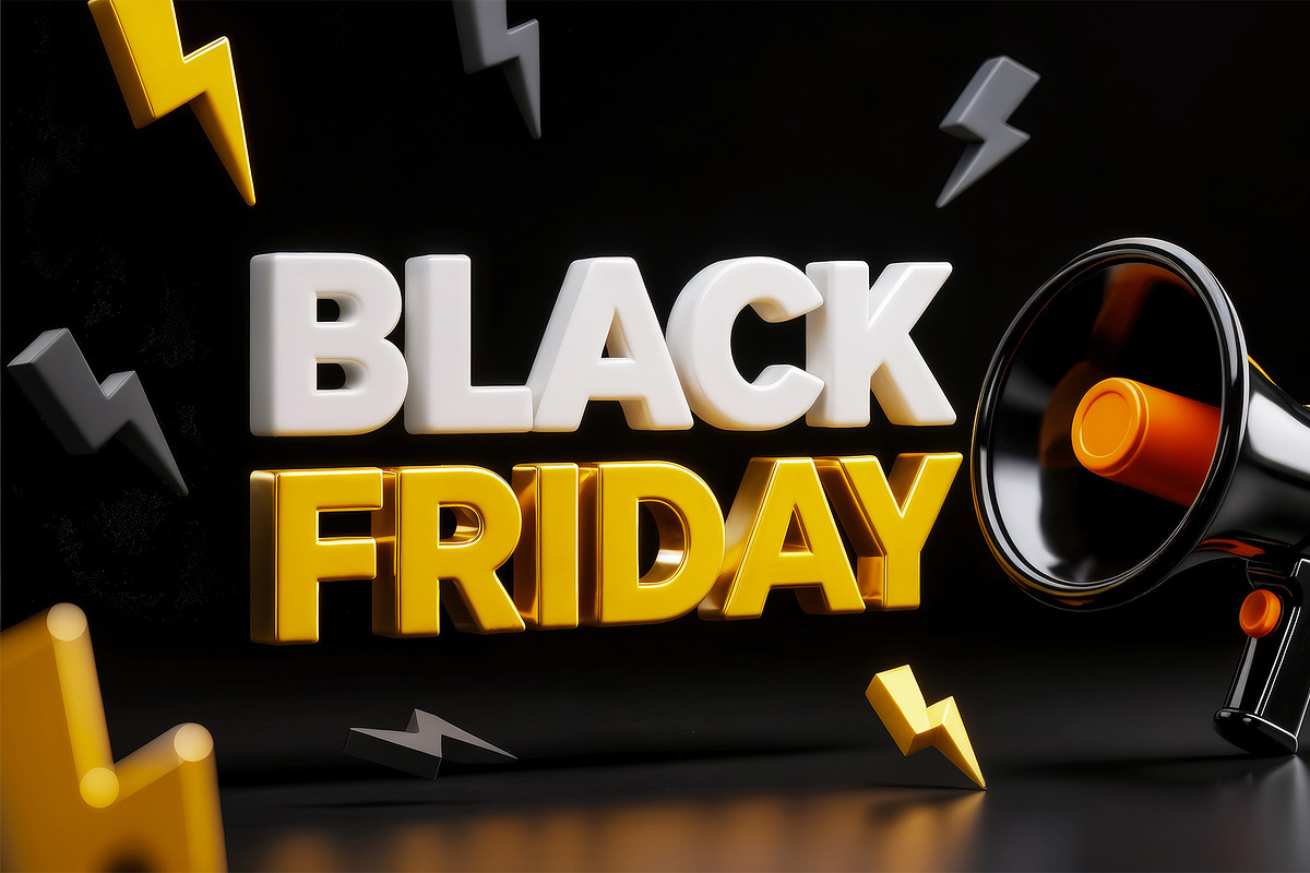 3D Black Friday Promo Banner Pack, a Finance Illustration by StockVerse Creative (Photo 3 of 4)
