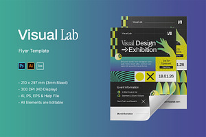 Visual Lab - Flyer, a Flyer Template by StreaksideStd