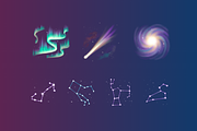 Space Celestial Lights, an Object Graphic by Deemak Daksina (Thumbnail 2 of 3)