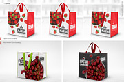 Double Handle Eco Shopping Bag Brand, a Product Mockup by INCDesign (Thumbnail 2 of 10)