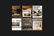 Modern House Interior IG Posts Canva, a Social Media Template by ShowUp! Studio (Thumbnail 3 of 6)