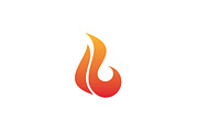 20 Logo Flame Template Bundle, a Branding & Logo Template by Acongraphic (Thumbnail 9 of 21)