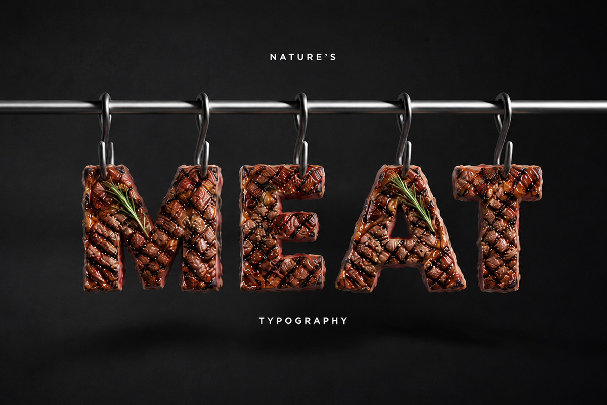 Steakhouse Font, a Sans Serif Font by Handmadefont (Photo 8 of 14)
