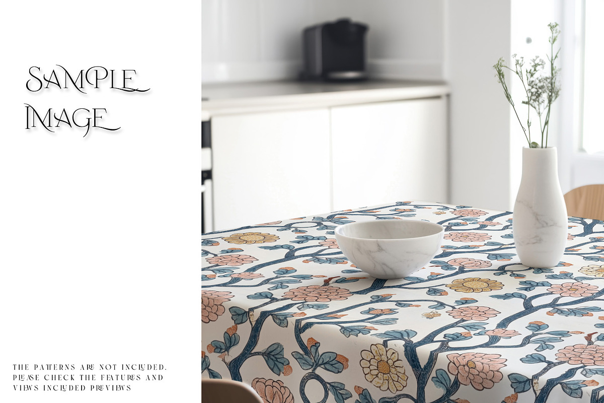 Tablecloths Mockups via Smart Object, a Product Mockup by mock-ups (Photo 14 of 18)