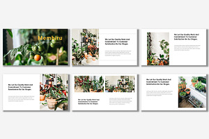 Membiru - Keynote Template