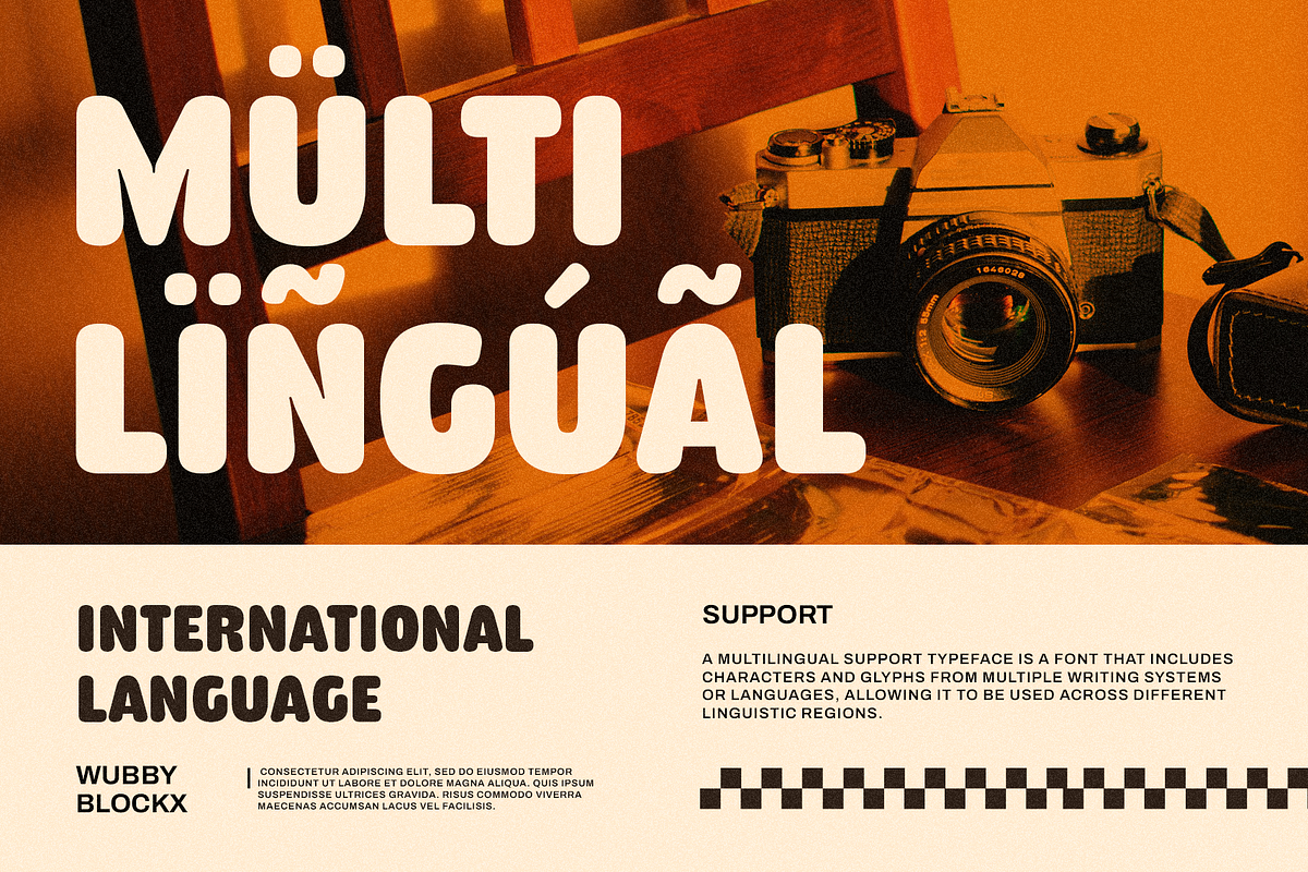 WubbyBlockx - Rounded Bold Font, a Sans Serif Font by Mine Type Lab (Photo 9 of 10)