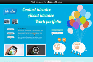 Ideadee - PSD Template