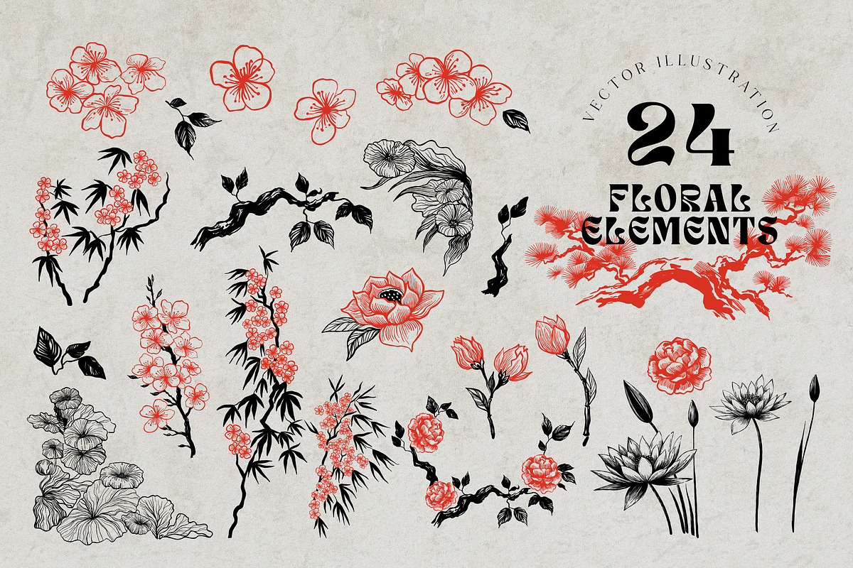 Japanese Collection Posters&Patterns, an Animal Illustration by helenreveur (Photo 8 of 12)