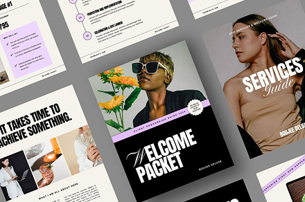 Welcome Packet | Marketing Coach, a Magazine Template by Superhero Design Co.