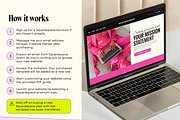 Pink Faceless Website Template, a Squarespace Template by Template Twist Shop (Thumbnail 5 of 10)