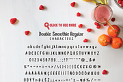 Double smoothie font duo & family, a Script Font by LTNG STUDIO (Thumbnail 4 of 11)