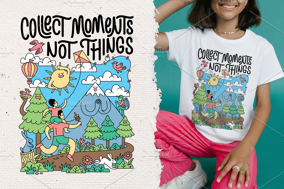 Adventure awaits: 10 illustration, a Person Illustration by gunaonedesign (Photo 5 of 8)